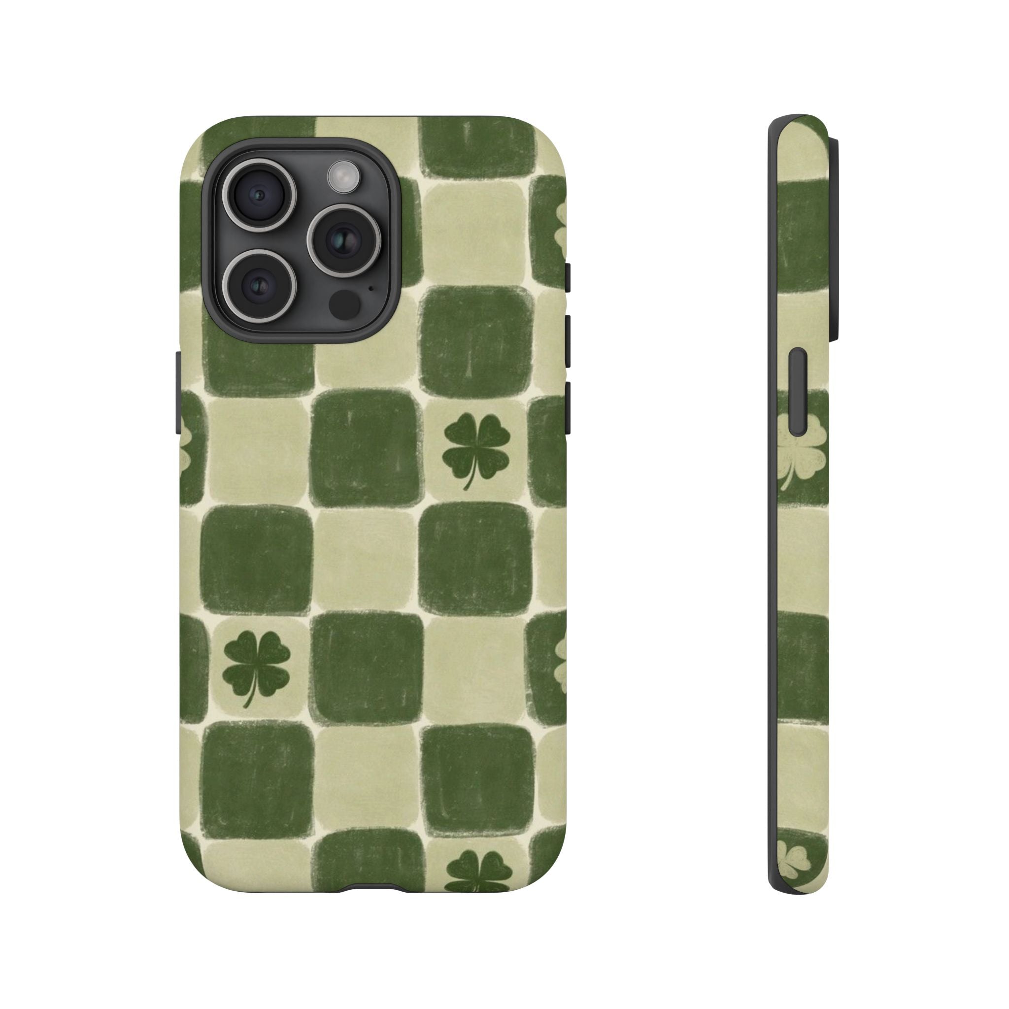 Clover Checker Tough Phone Case