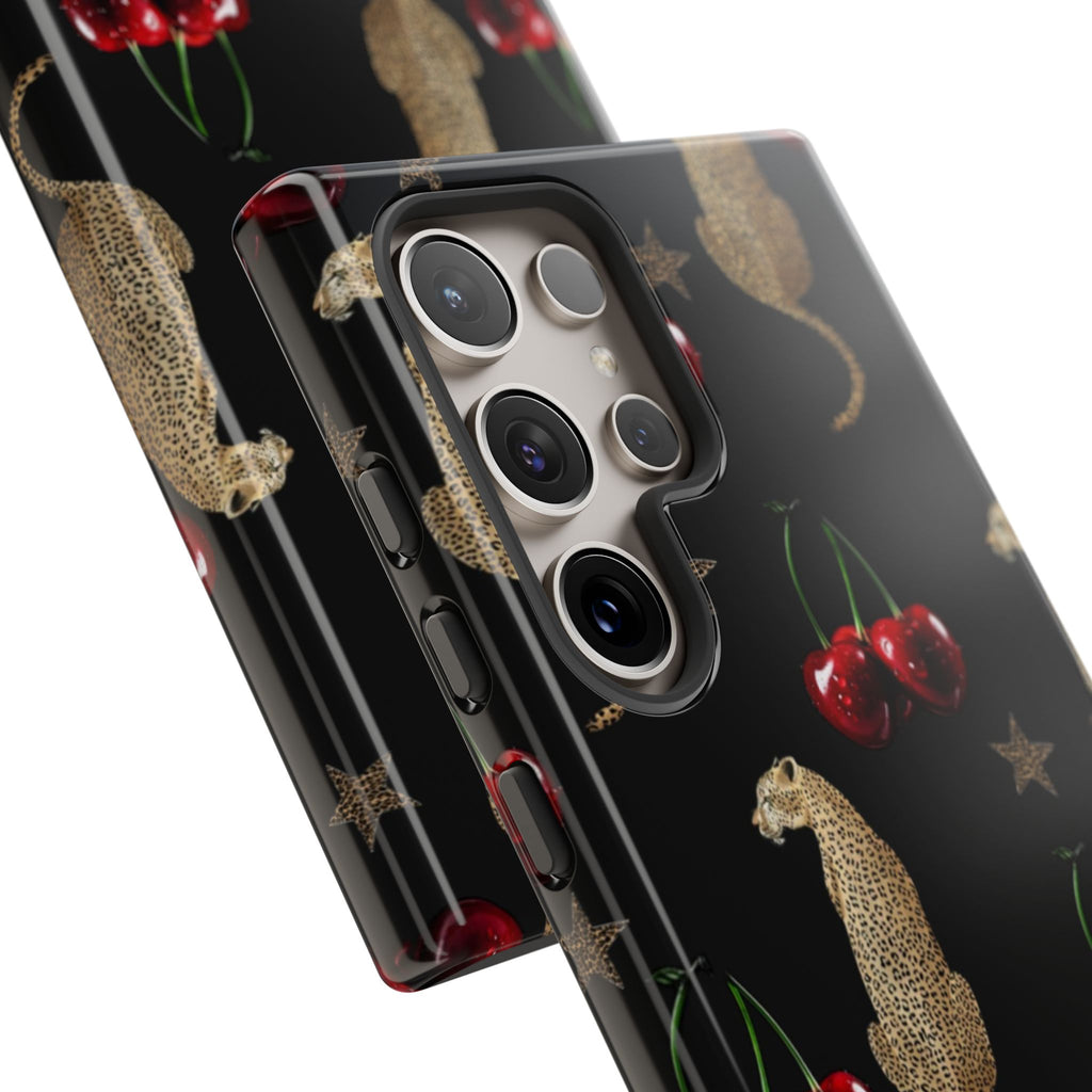 Leopards & Cherries Phone Case