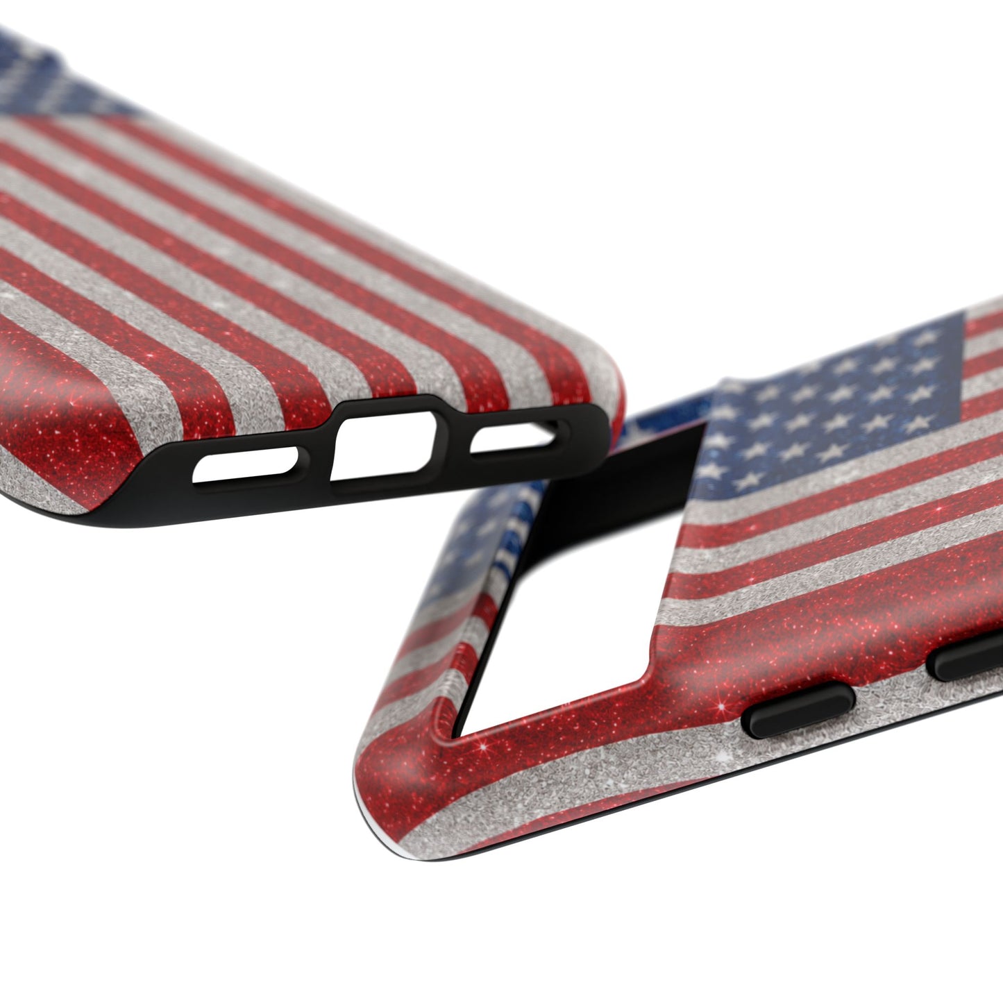 America Glitter Tough Case