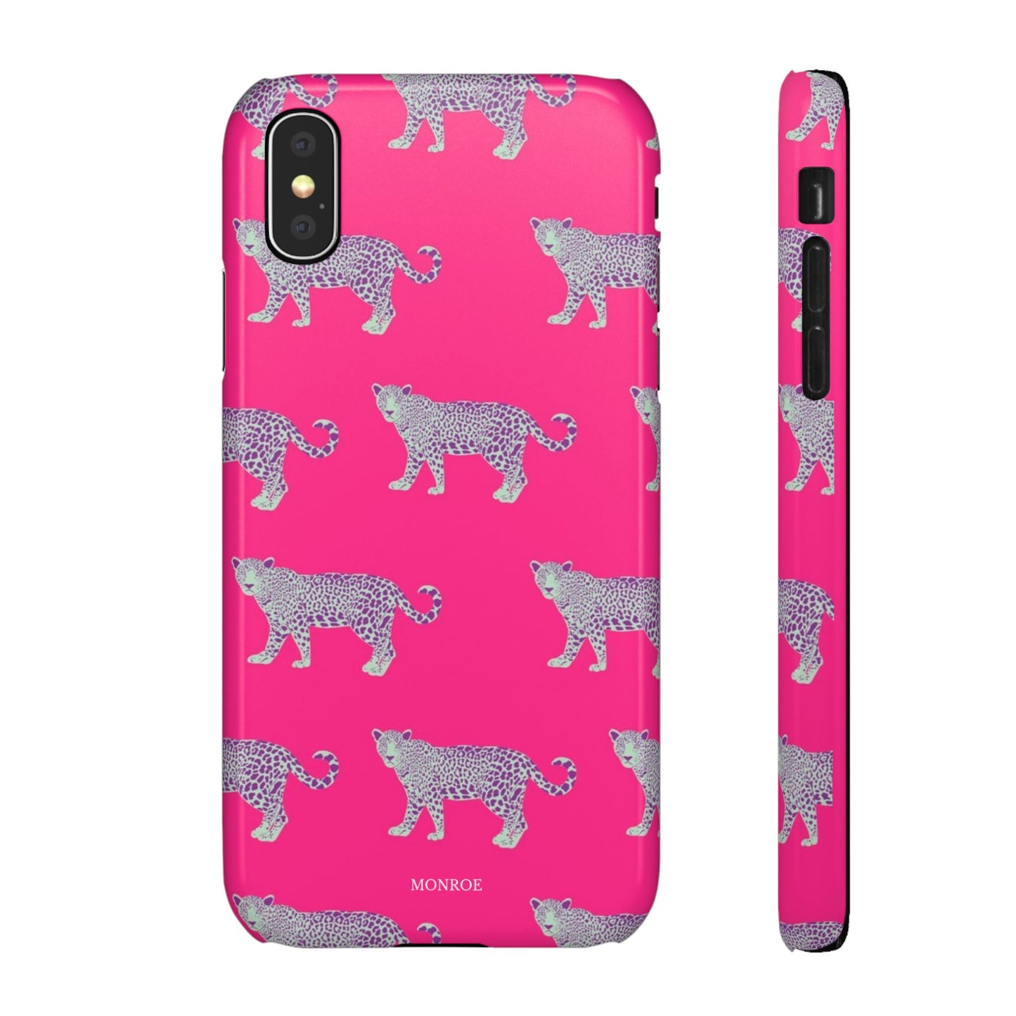 Pink Leopard Pattern Case