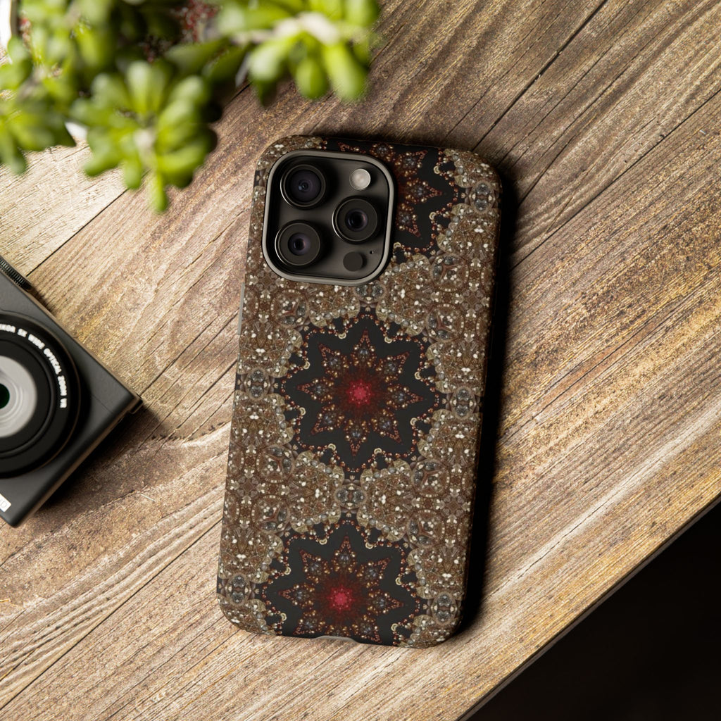 Brown Mandala Tough Protective Case