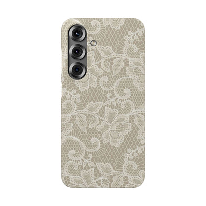 Vintage Beige Lace Case