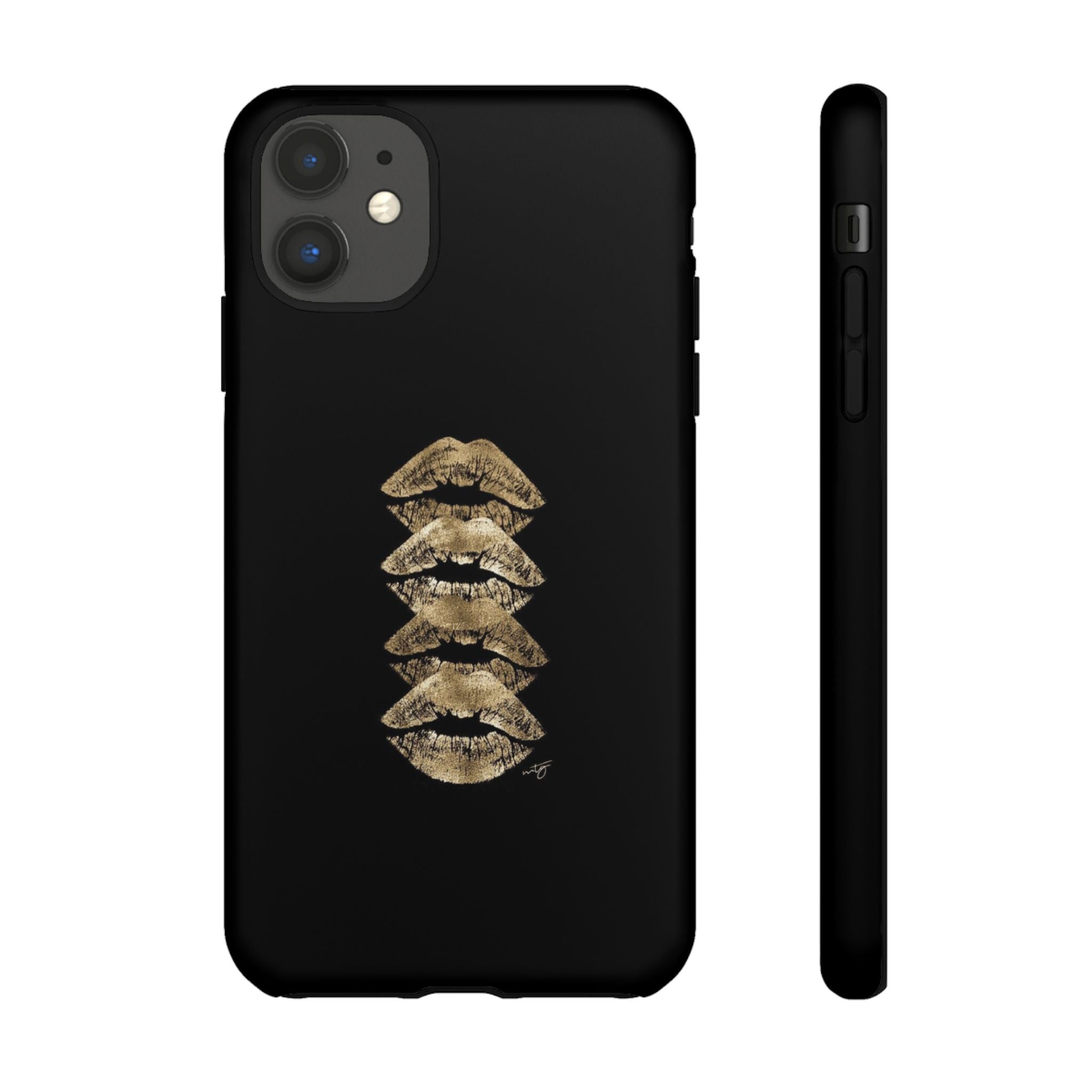 Golden Lipstick Phone Case