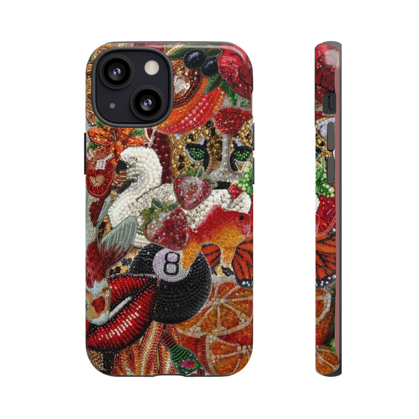 Decorative Collage Tough Case