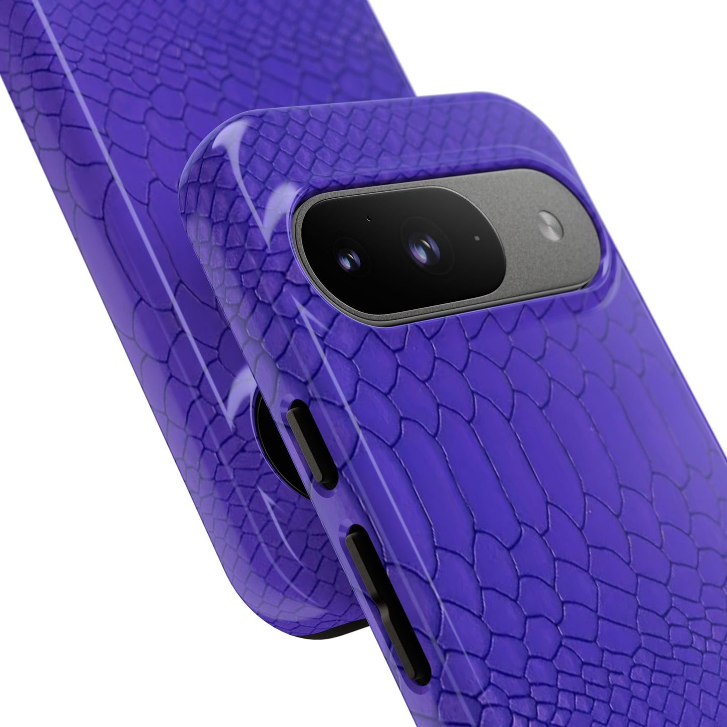 Dark Purple Snake Tough Case