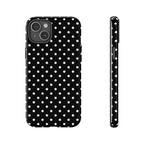 Black Polka Dot Phone Case