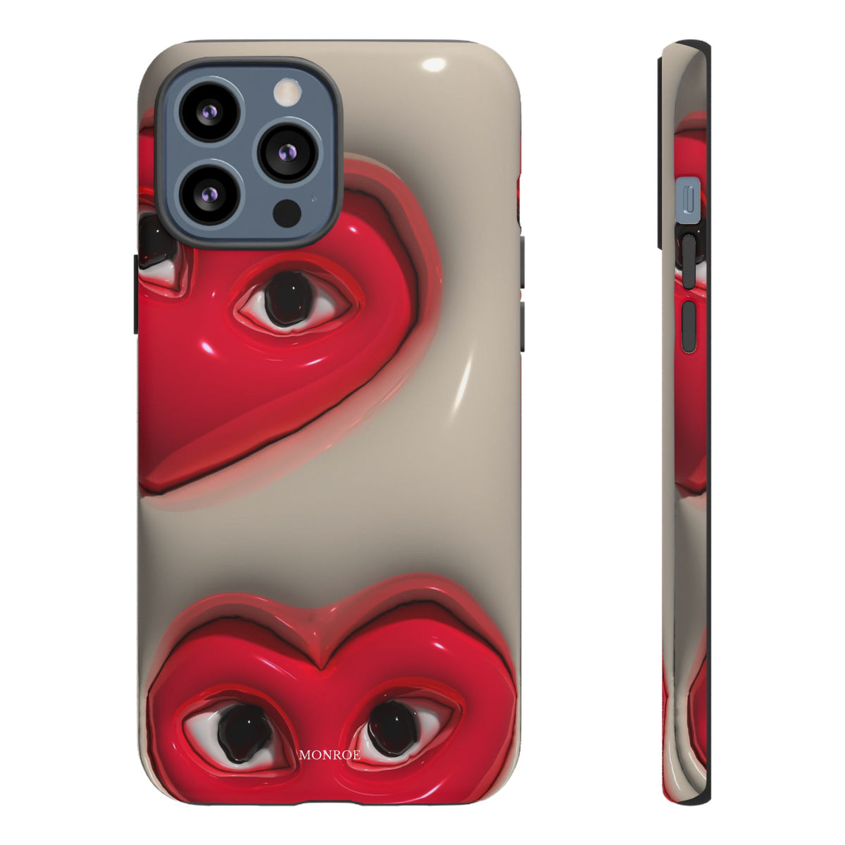 Red Heart Eyes Tough Case
