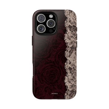 Burgundy Rose Tough Case