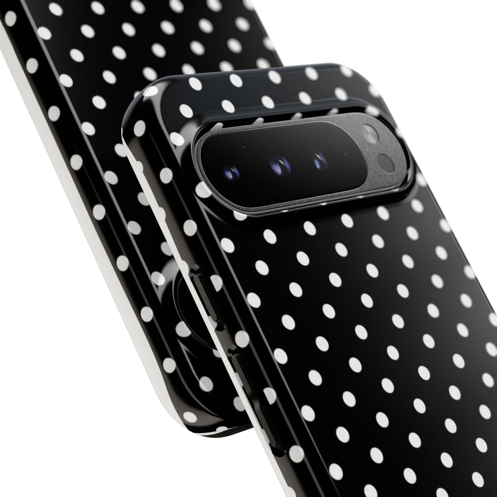 Black Polka Dot Phone Case