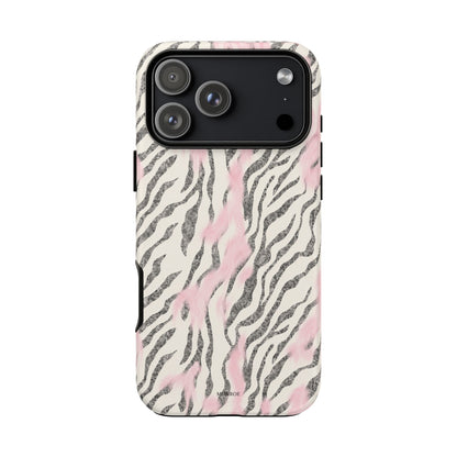 Light Pink Zebra Tough Case