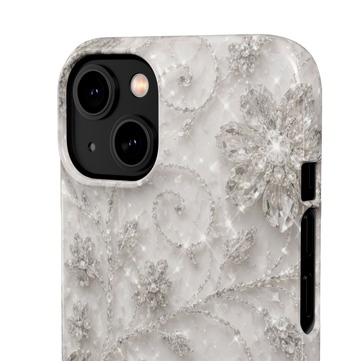 Glittery Floral Case