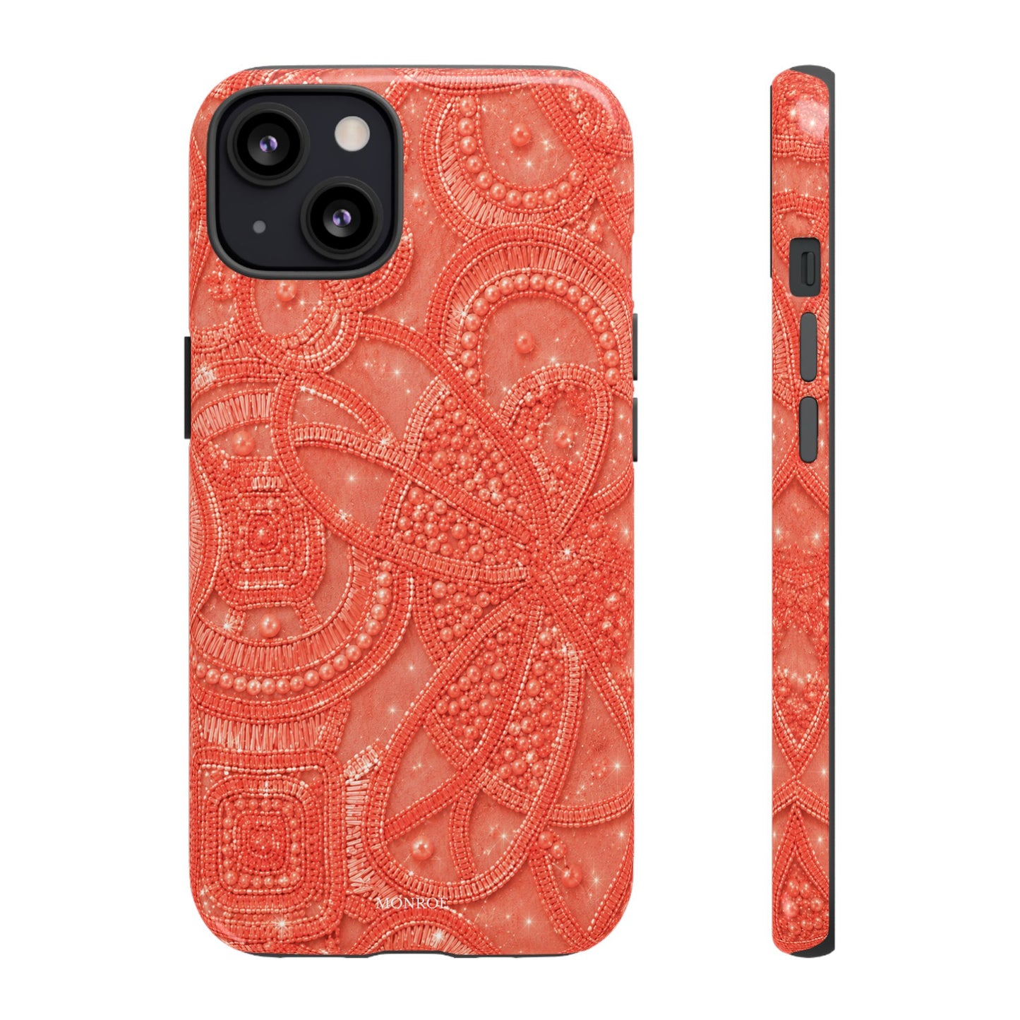 Coral Lace Tough Case