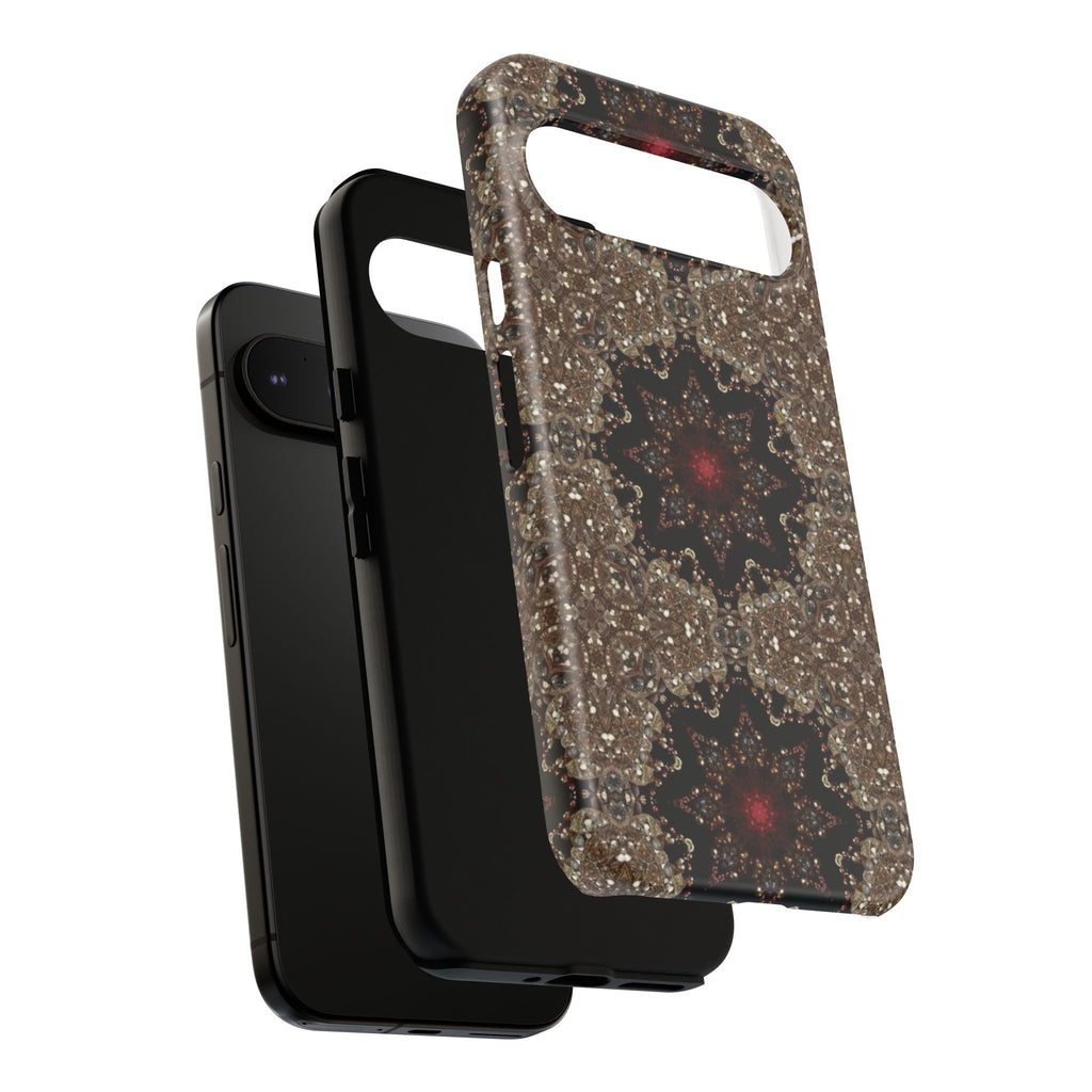 Brown Mandala Tough Protective Case