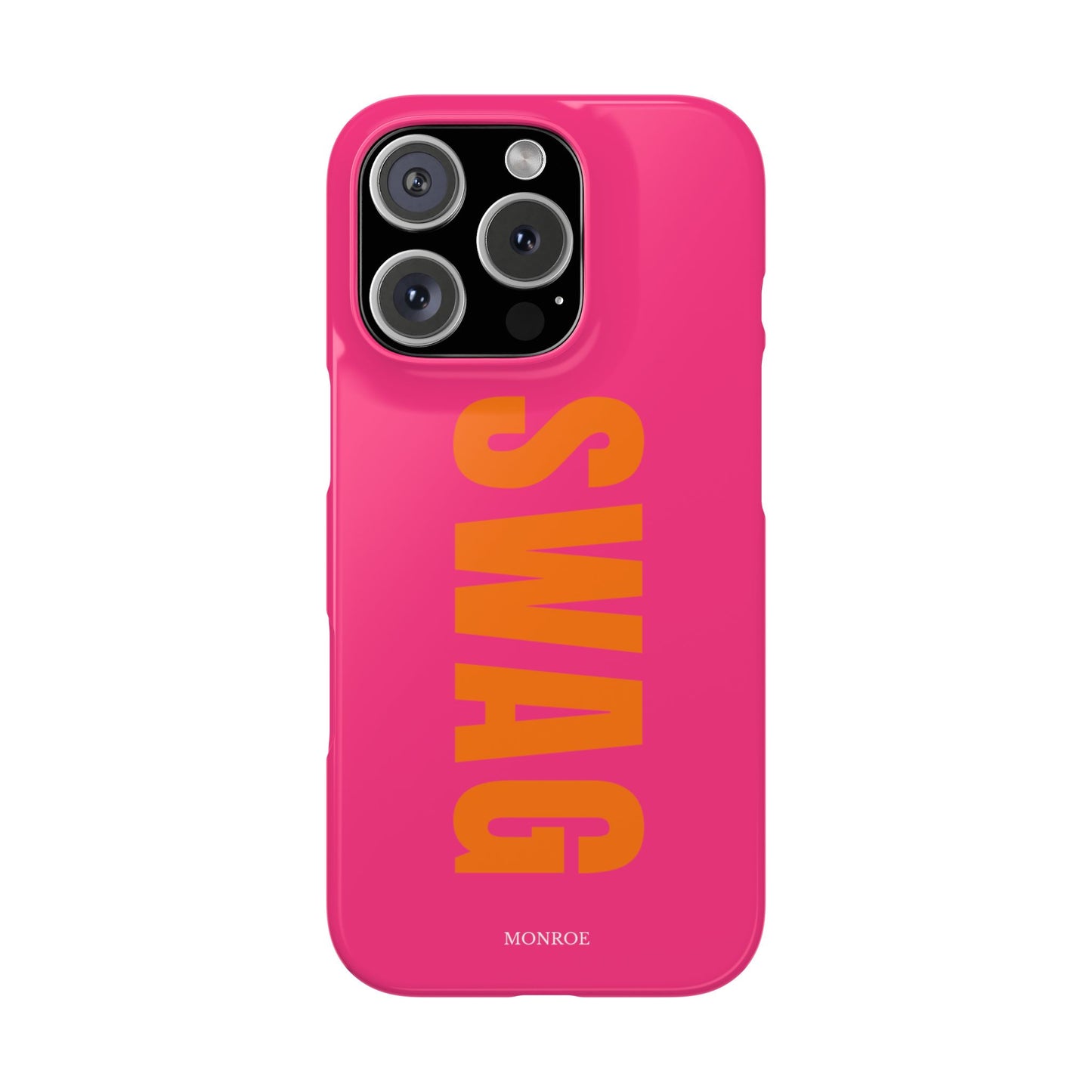Bold Pink "SWAG" Case