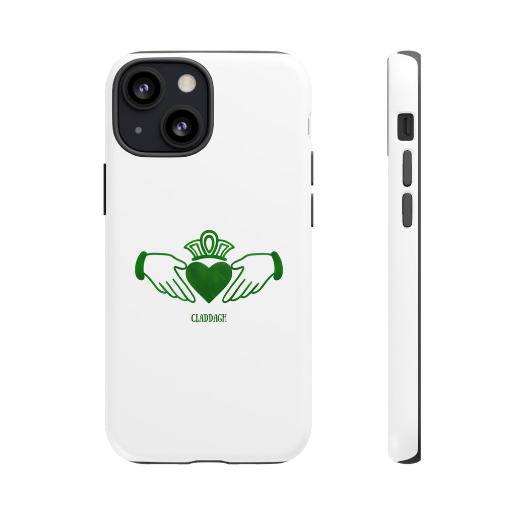 Irish Claddagh Symbol Green Tough Case