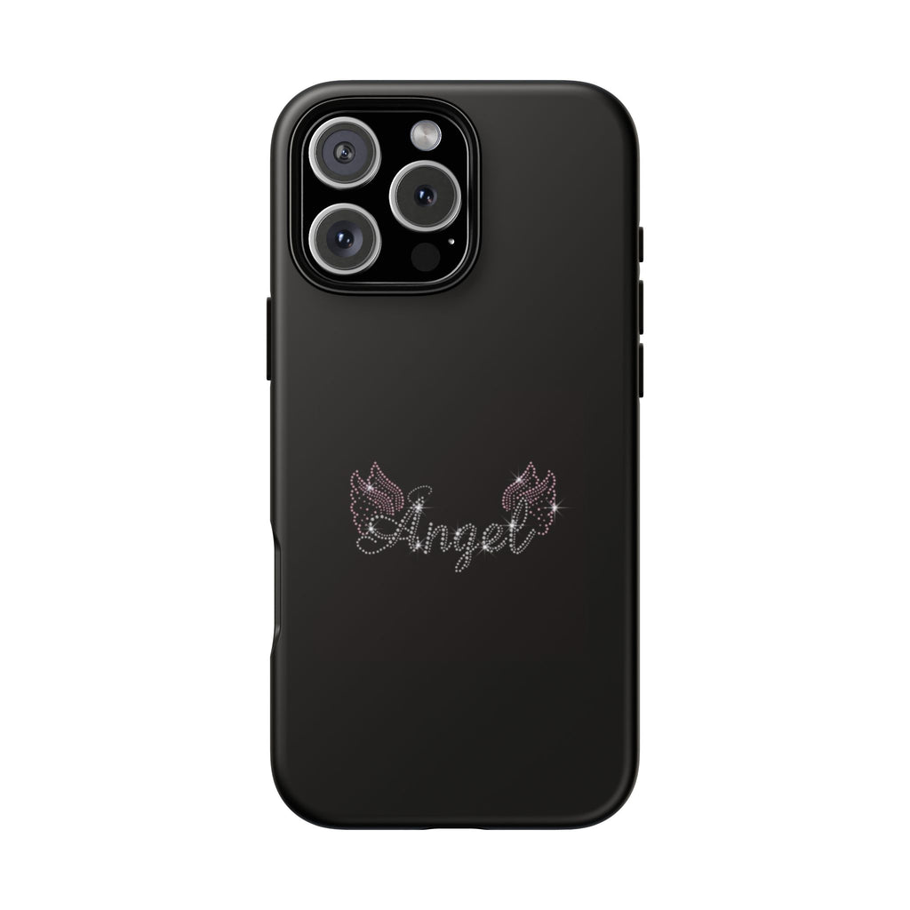 Glitter Angel Phone Case