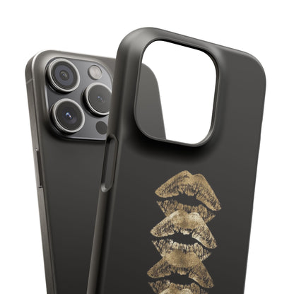 Gold Kiss Stack Case