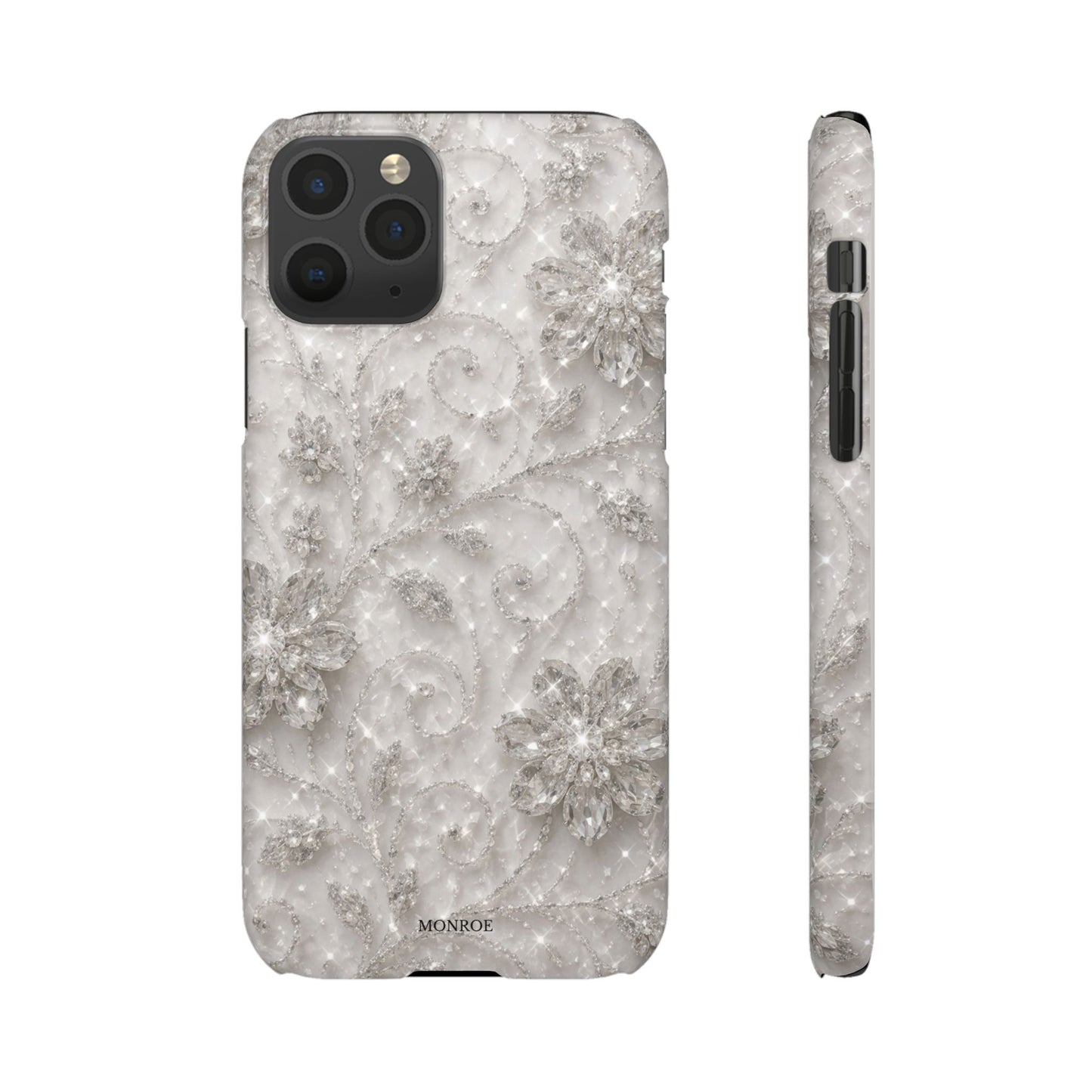 Glittery Floral Case