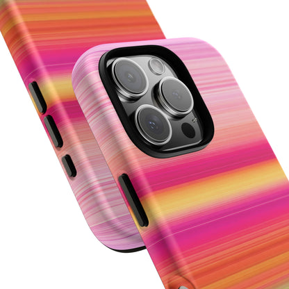 Striped Sunset Tough Case