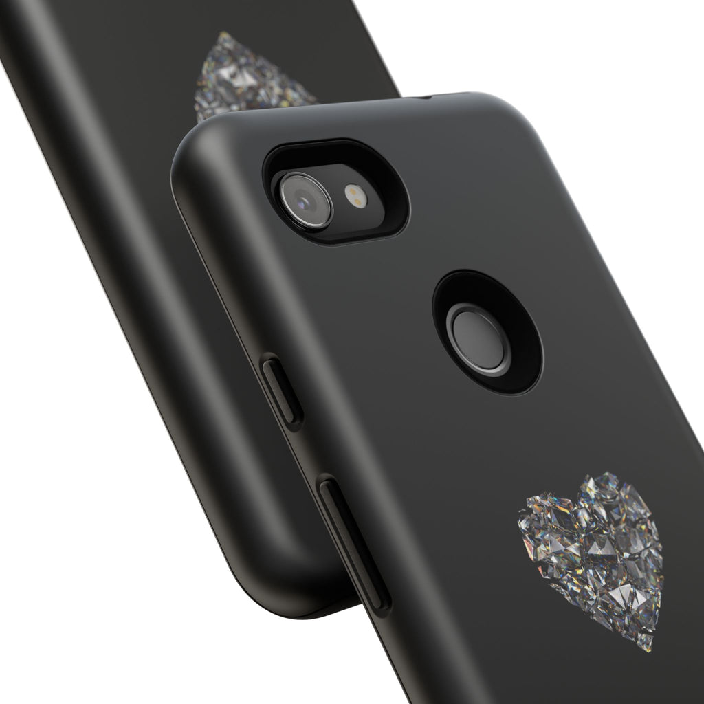 Crystal Heart Phone Case