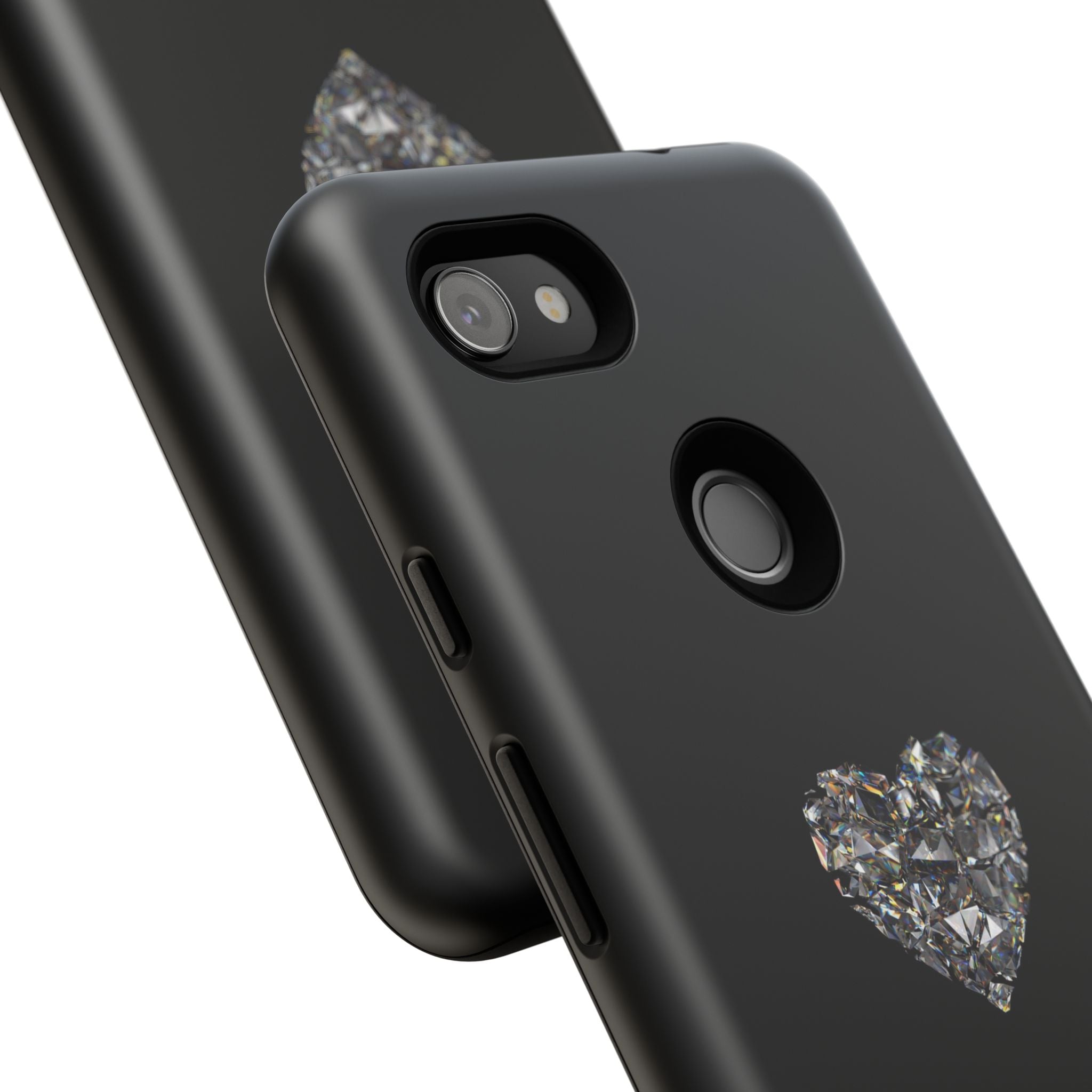 Crystal Heart Phone Case