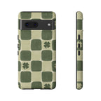 Clover Checker Tough Phone Case