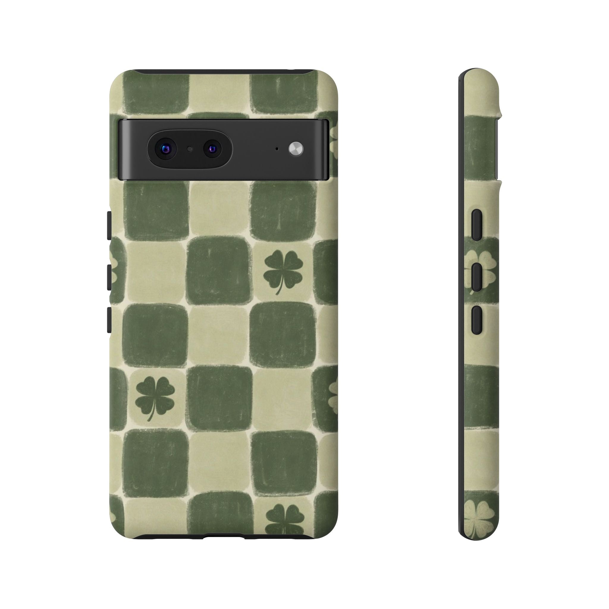 Clover Checker Tough Phone Case