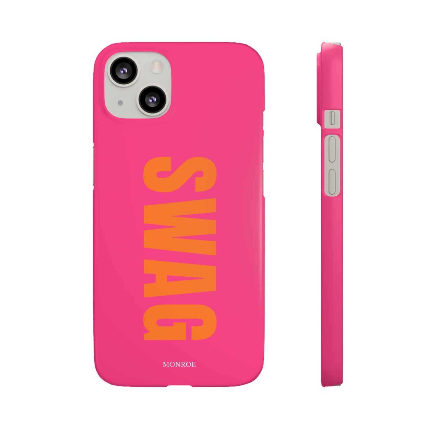 Bold Pink "SWAG" Case