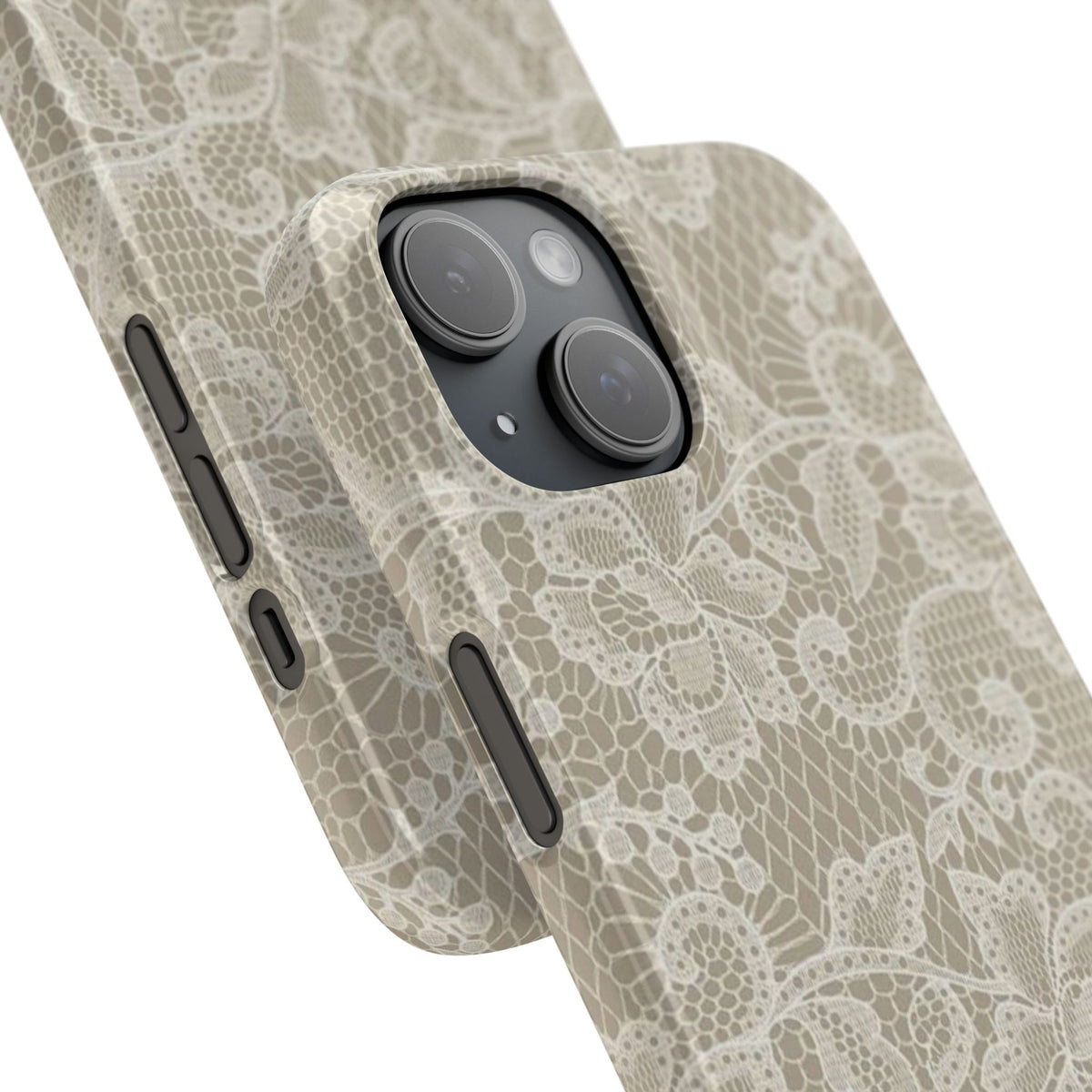 Vintage Beige Lace Case