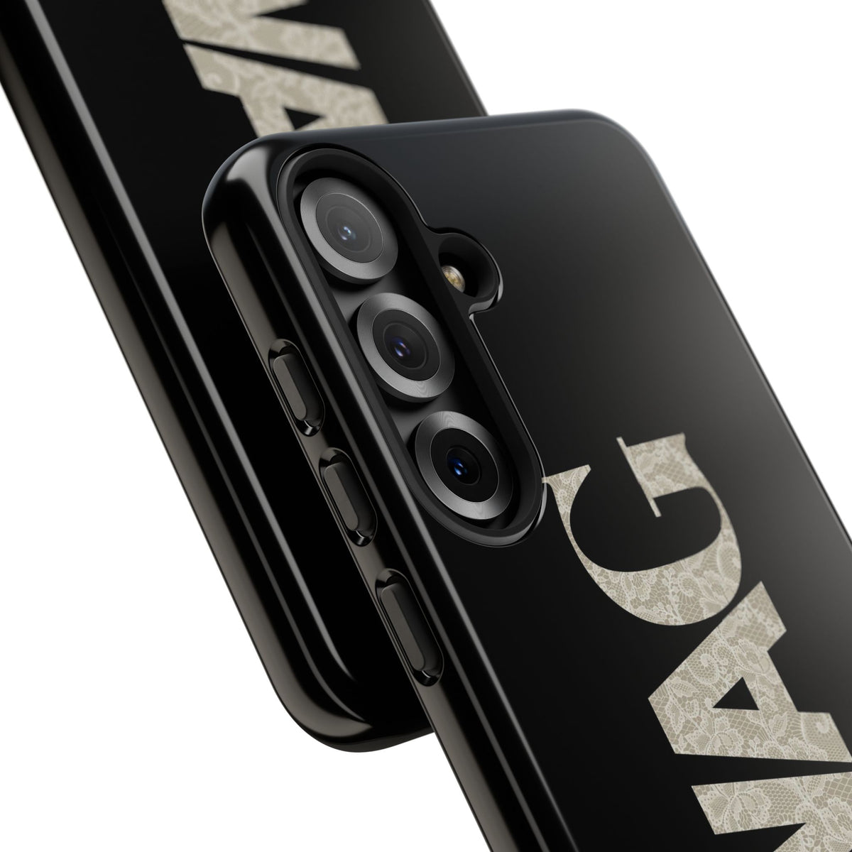 Lace Swag Black Tough Case
