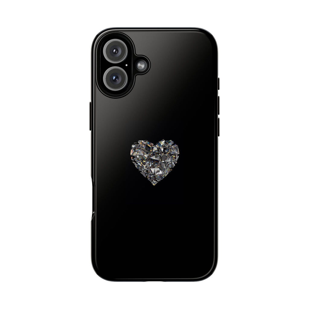 Crystal Heart Phone Case
