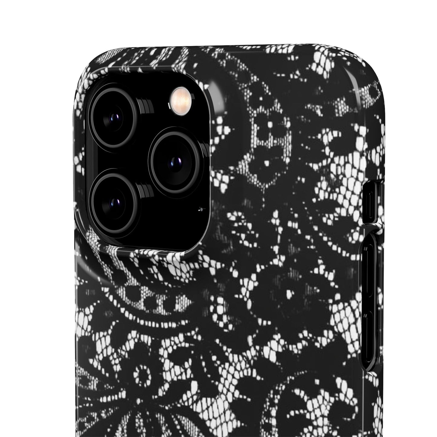 Black Lace Elegant Pattern Case