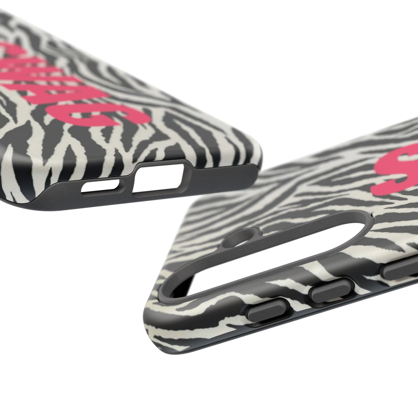 Zebra Print  "SWAG" Tough Case