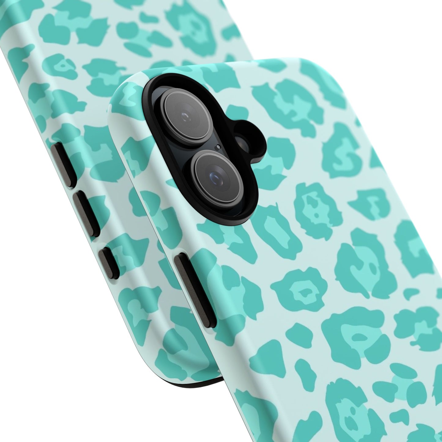 Teal Leopard Tough Case