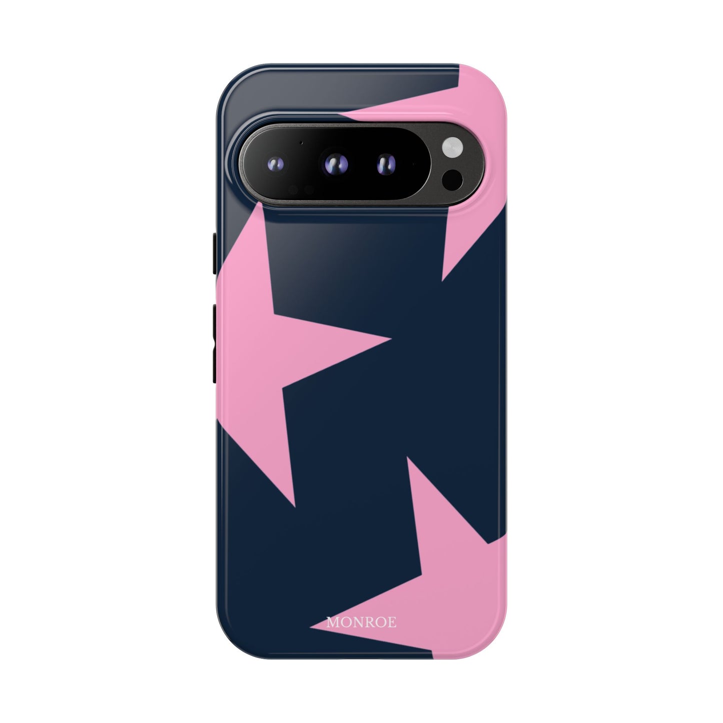 Navy & Pink Star Tough Cover