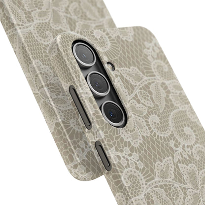 Vintage Beige Lace Case