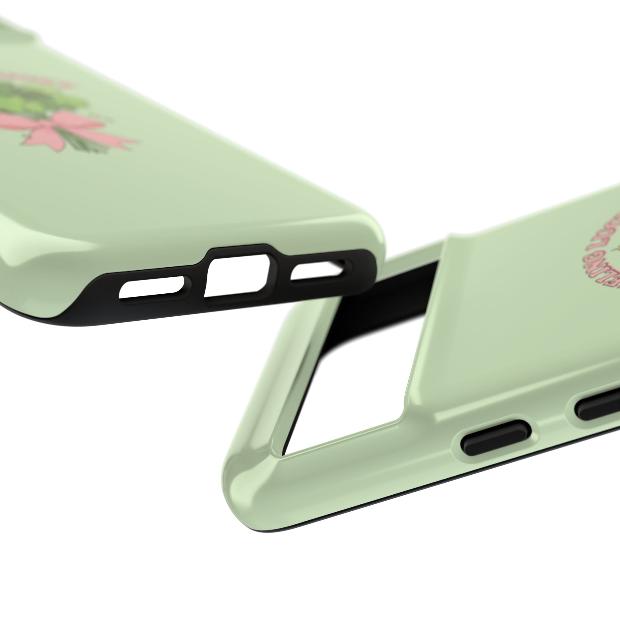 ‘Feeling Lucky' Clover Bouquet Tough Phone Case