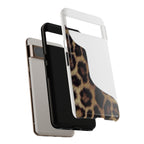 Half Cheetah Print Phone Case