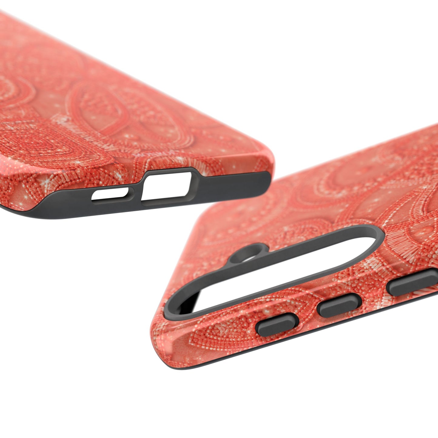 Coral Lace Tough Case
