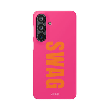 Bold Pink "SWAG" Case