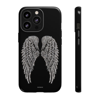 Silver Angel Wings Tough Case