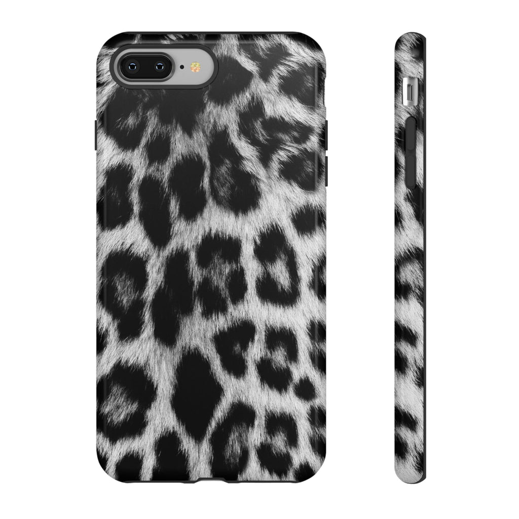 B&W Leopard Phone Case
