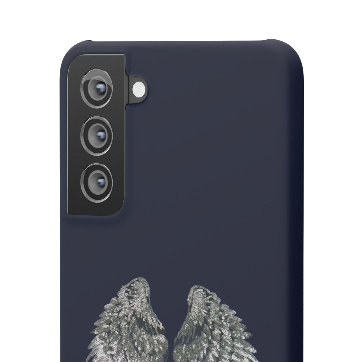 Navy Angel Wings Case