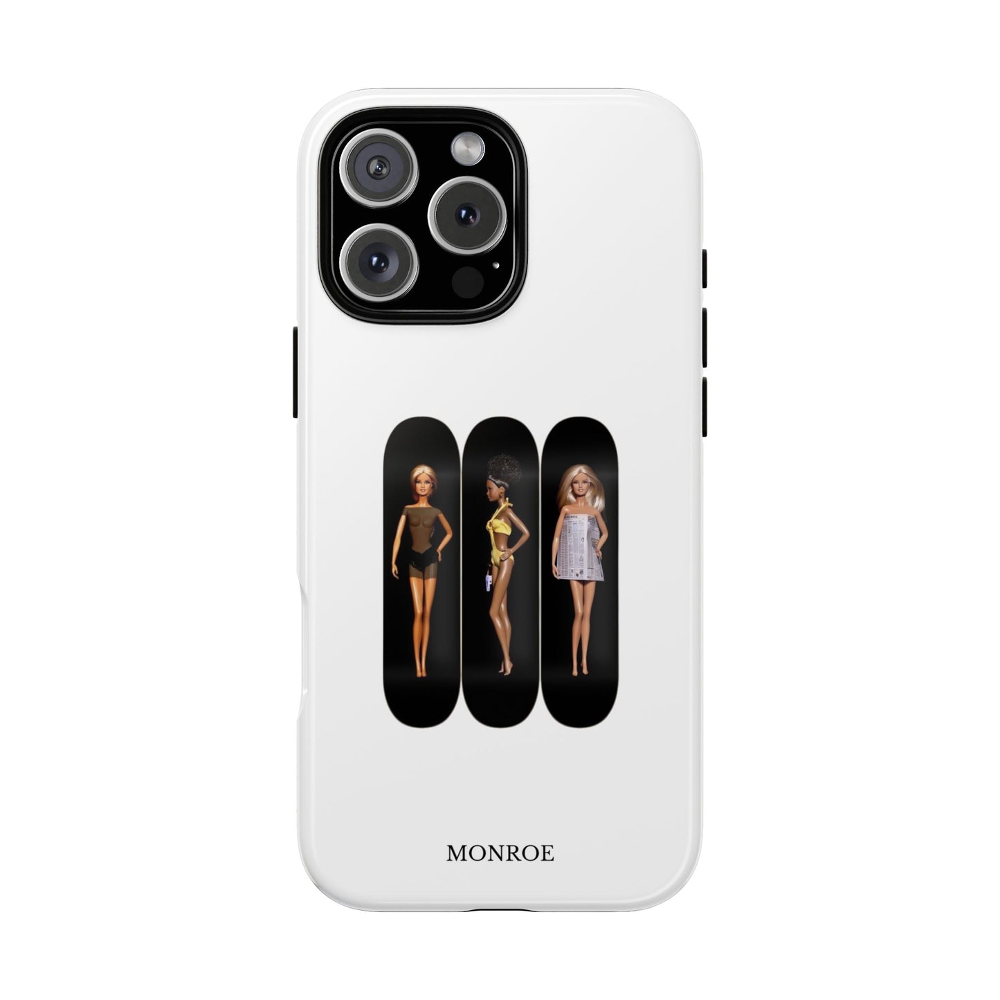 Retro Doll Skateboard Tough Case