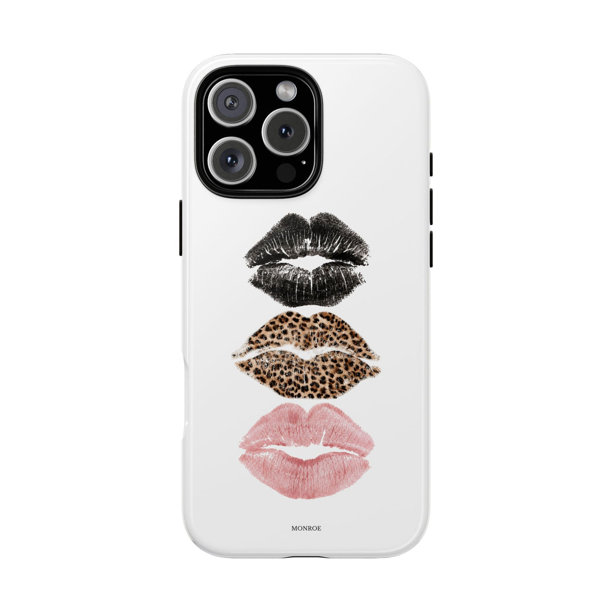 Leopard Glam Lip Tough Case