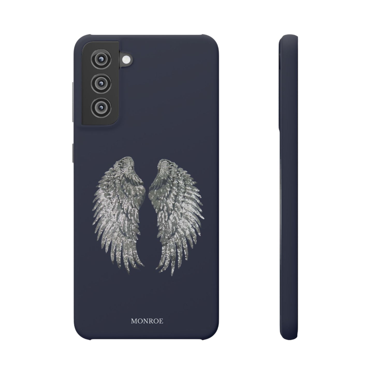 Navy Angel Wings Case