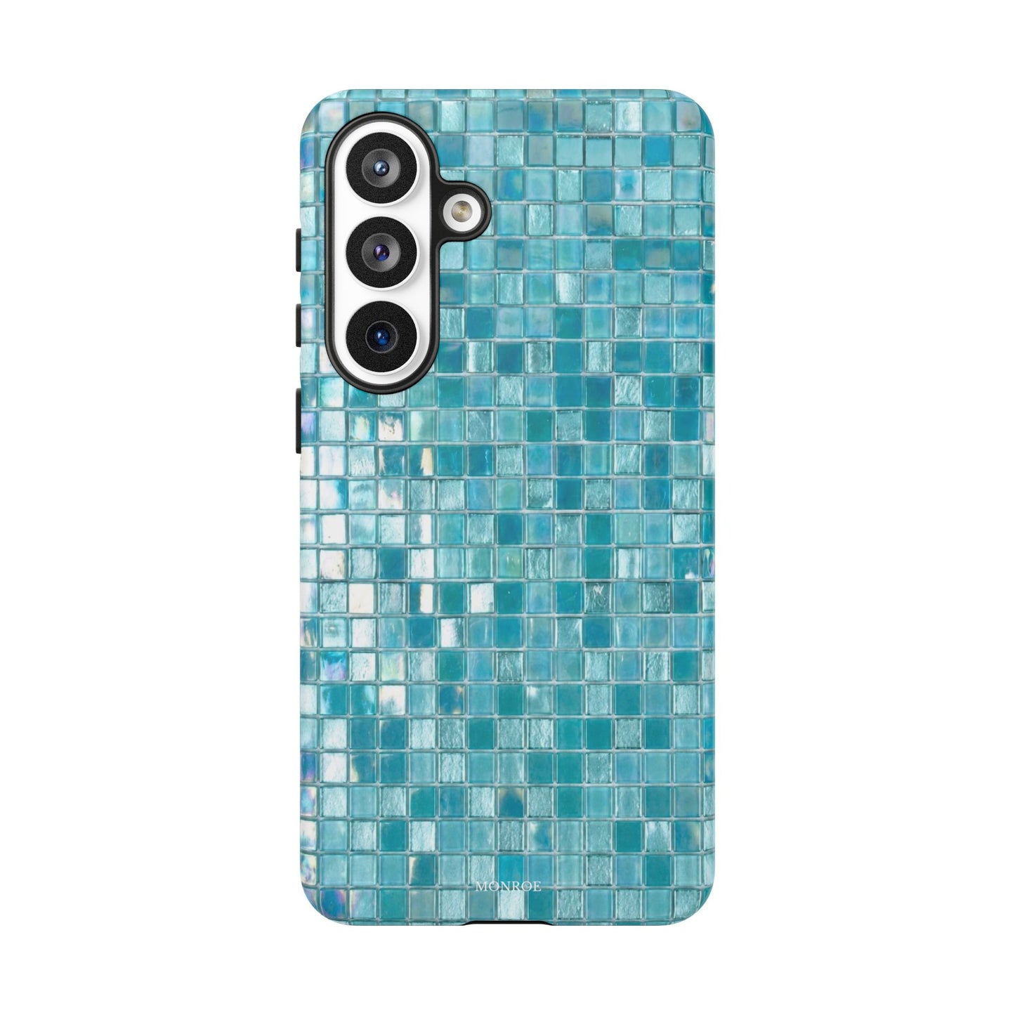 Hot Blue Mosaic Tile Tough Case
