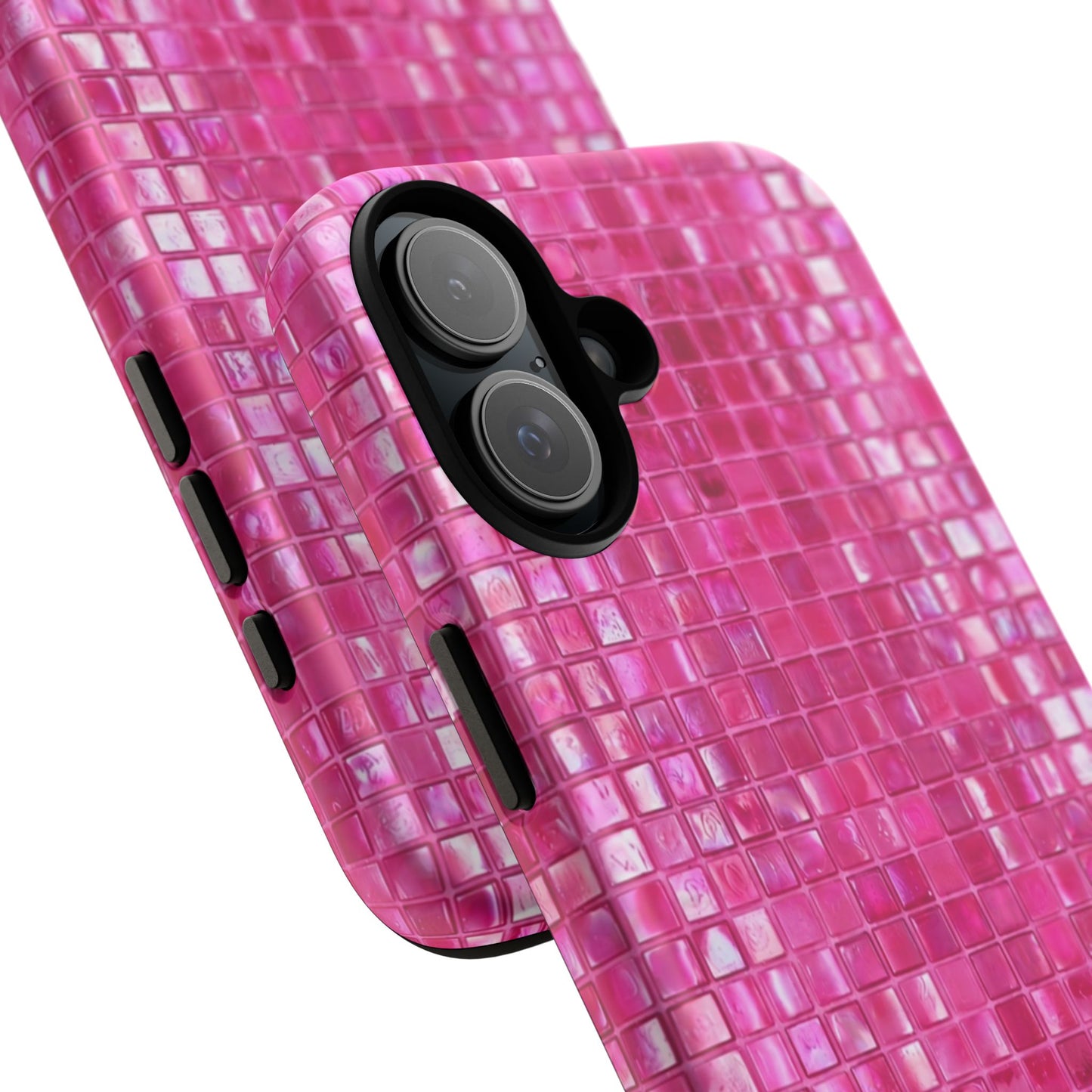 Hot Pink Mosaic Tough Case