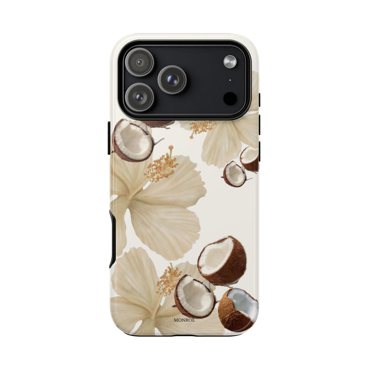 Tropical Coconut Floral Tough Case