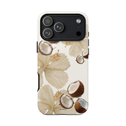 Tropical Coconut Floral Tough Case